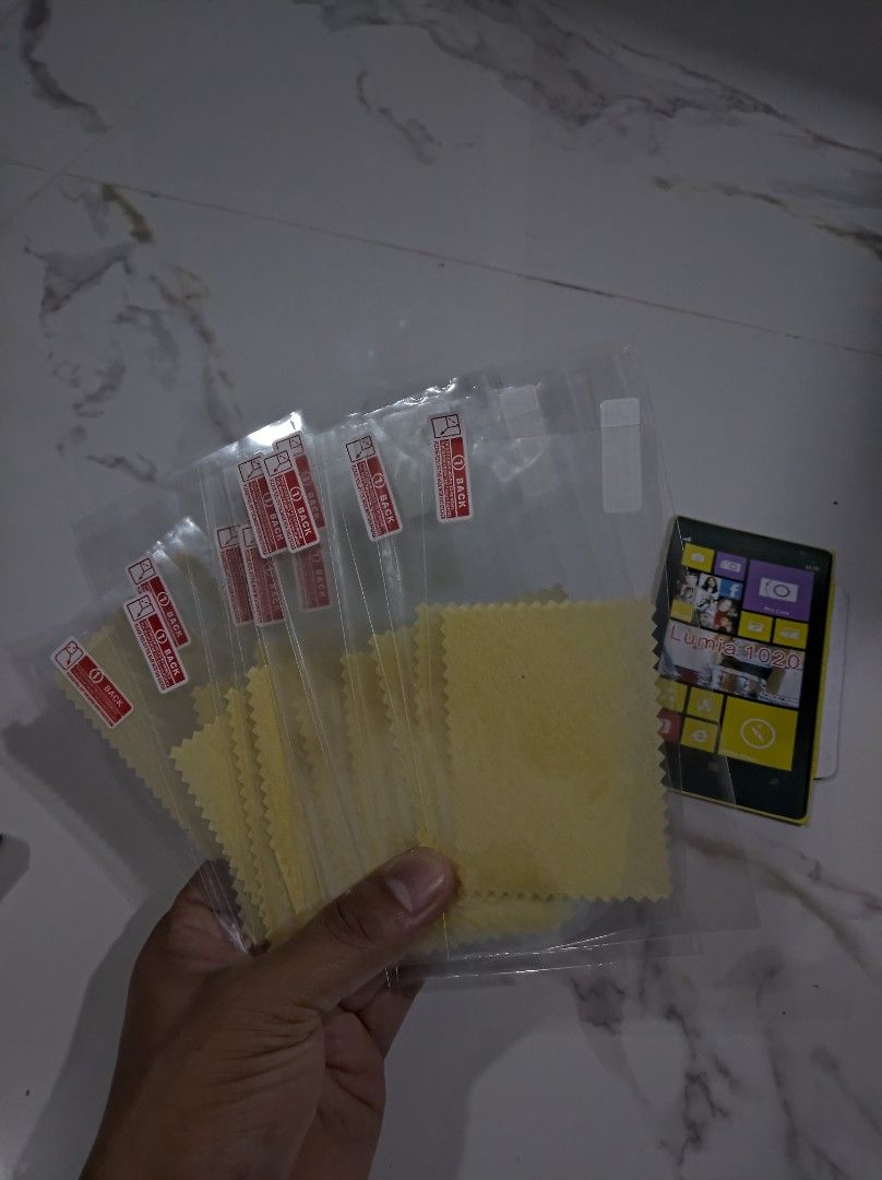 Nokia Lumia 1020 Screen Protector (Clear) (Category: Other Mobile & Gadget Accessories) located in General Trias. Submitted by mervcorner (Listing ID 1361601947, Image 1). Description: Protect your preloved, refurbished or brand new Nokia Lumia 1020 screen from any scratches. New. Old stock. FIXED PRICE. RFS: Decluterring Item Location: General Trias, Cavite Delivery Thru LBC, Jnt or Lalamove (At Buyer’s Expense) Contact 09918984245 if interested