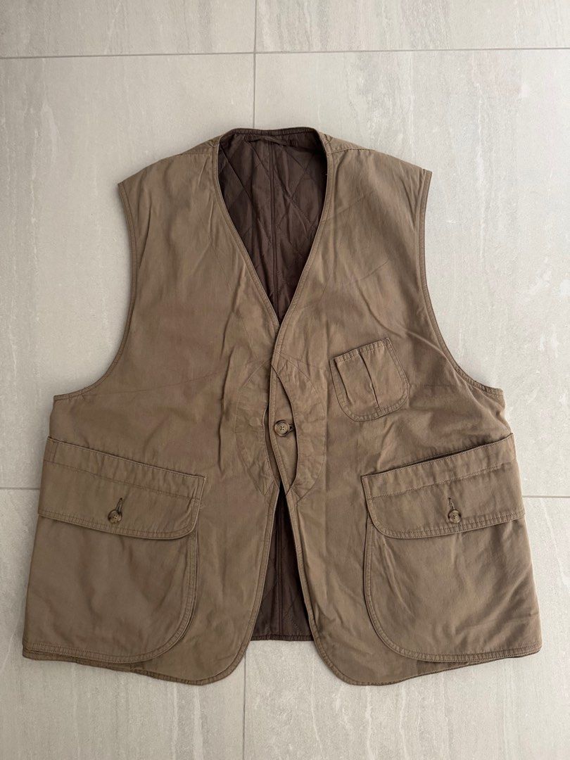OLDJOE PATINA NEP CLOTH GAMEKEEPER VEST
