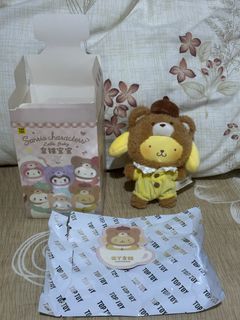 Pompompurin Sanrio Latte Baby Plush