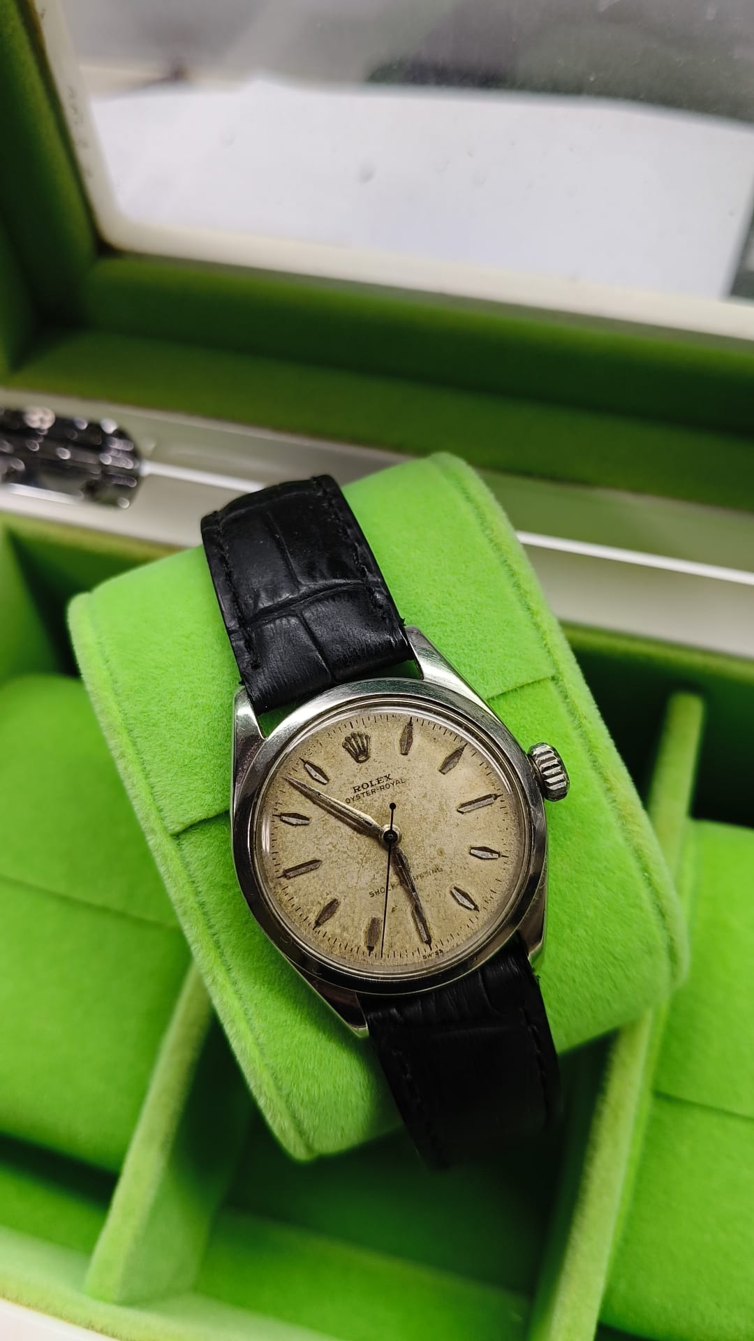 Rolex Oyster Perpetual Vintage, 32mm Patina Dial. Ref 6066 (1950s Rolex ...