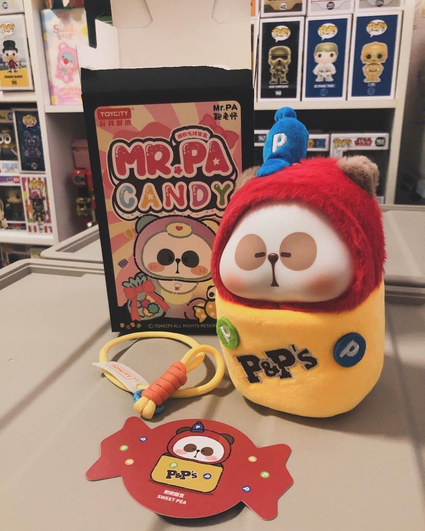 Mr.PA Candy ぬいぐるみ内袋未開封の3体セット MR.PA Candy Series Plush Blind Box – Toybeta