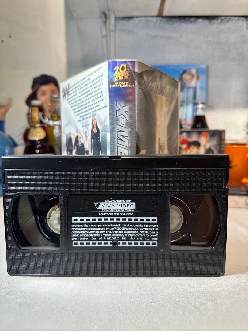 VIVA X-Men (VHS 2000) (Category: CDs & DVDs) located in Cuyapo. Submitted by blacksheepshop (Listing ID 1361628899, Image 3). Description: .