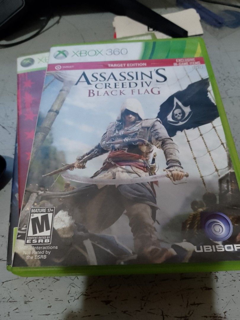 Xbox 360 Game Assassin's Creed IV (Category: Xbox) located in Baao. Submitted by azazel282032989 (Listing ID 1361603140, Image 1). Description: For Xbox 360 AC IV Black Flag Good Condition Rfs: Already Finished the story Shipping via J&T.