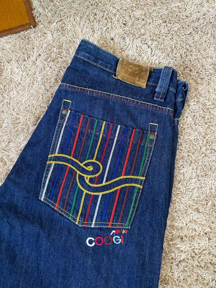 Y2k Coogi Jorts (Category: Shorts) located in Cagayan de Oro. Submitted by gdsteals (Listing ID 1361498901, Image 2). Description: waist 38 lenght 28 hem 13.