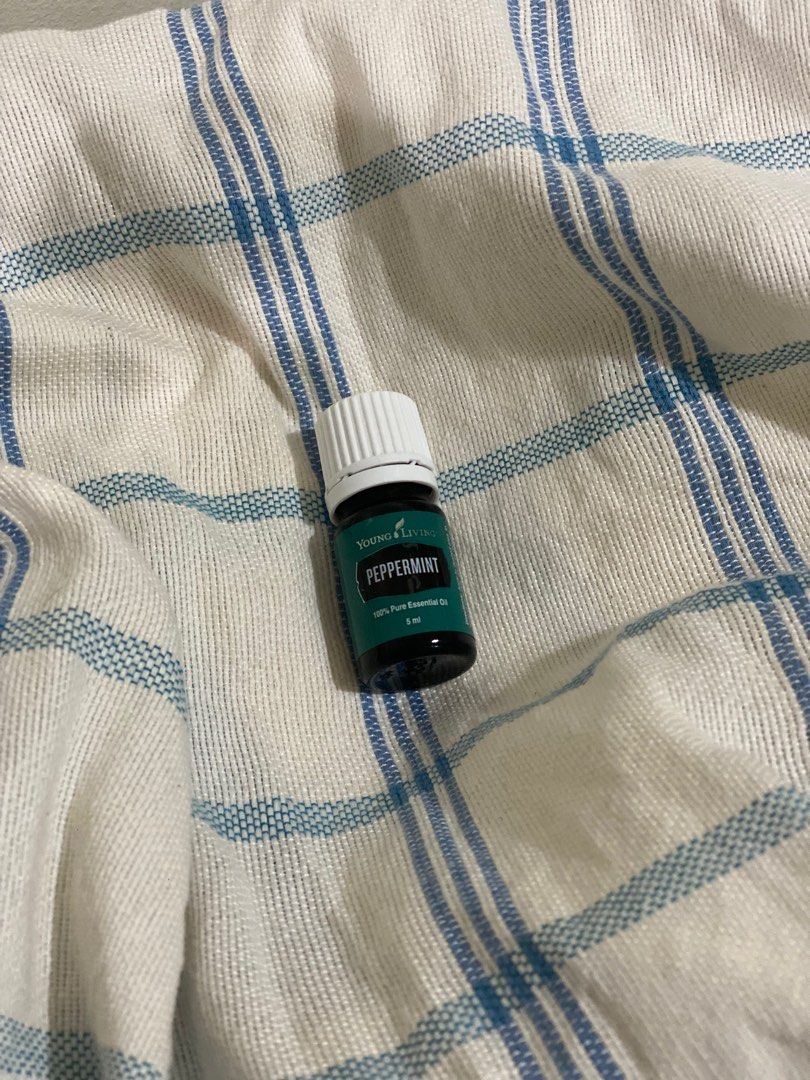 young living, essential oil, peppermint (Category: Home Fragrance) located in Manila. Submitted by 70lavenderqueen (Listing ID 1361613469, Image 1). Description: Brand new and authentic Young Living Peppermint essential oil (5mL). This is already the markdown price from its original price! 💜.