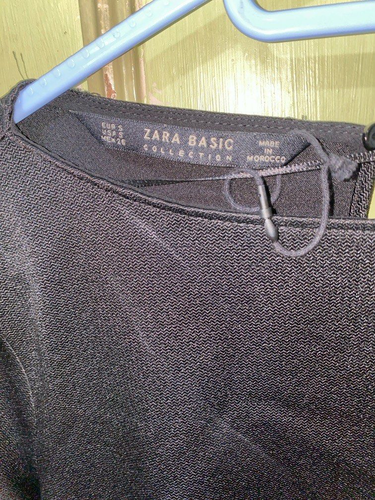 Zara Basic Longsleeve Top (Category: Longsleeves) located in Quezon City. Submitted by onlytacci (Listing ID 1361527150, Image 2). Description: 🖤 100% Authentic.