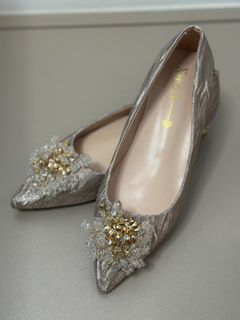 婚鞋 香檳色平底鞋64207891614722110