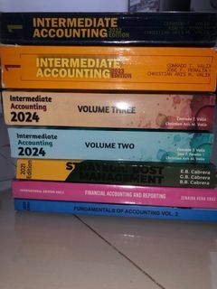 Accounting Books (7pcs) - Take All‼️