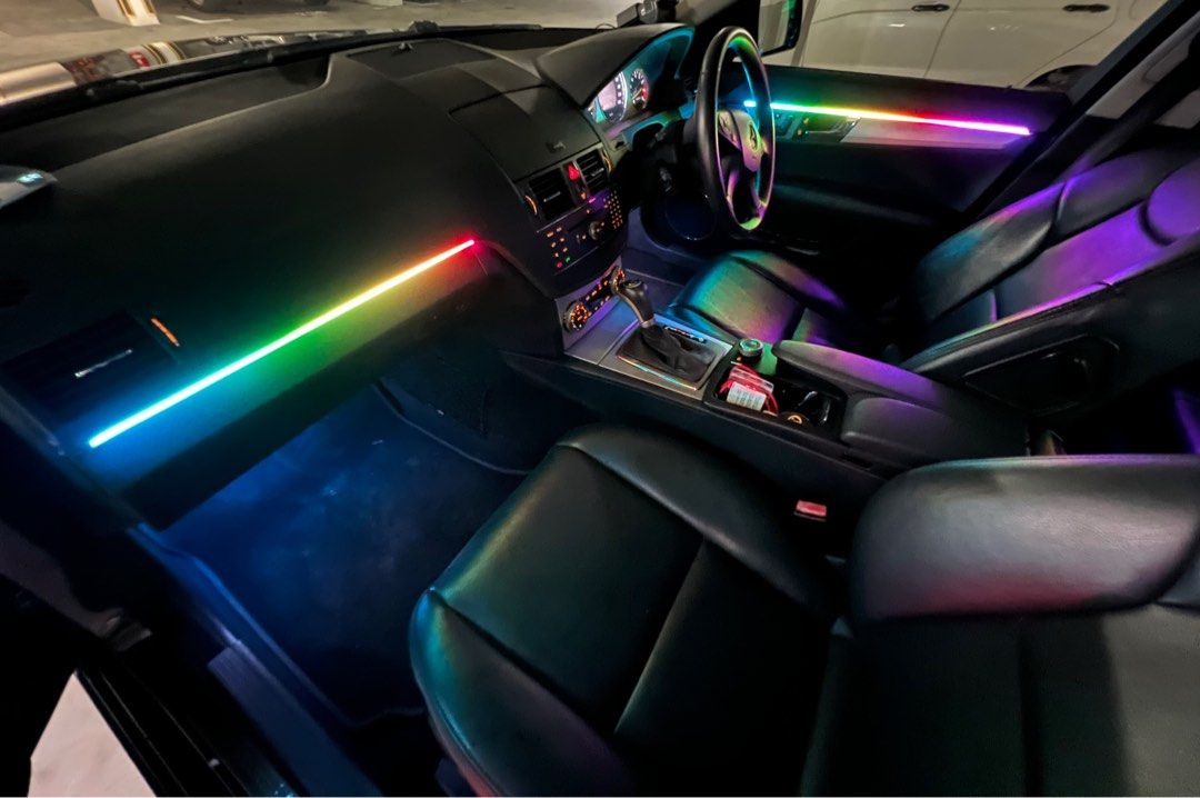 2025 Affordable Car Interior Ambient Lighting W204| Kia|Land Rover ...