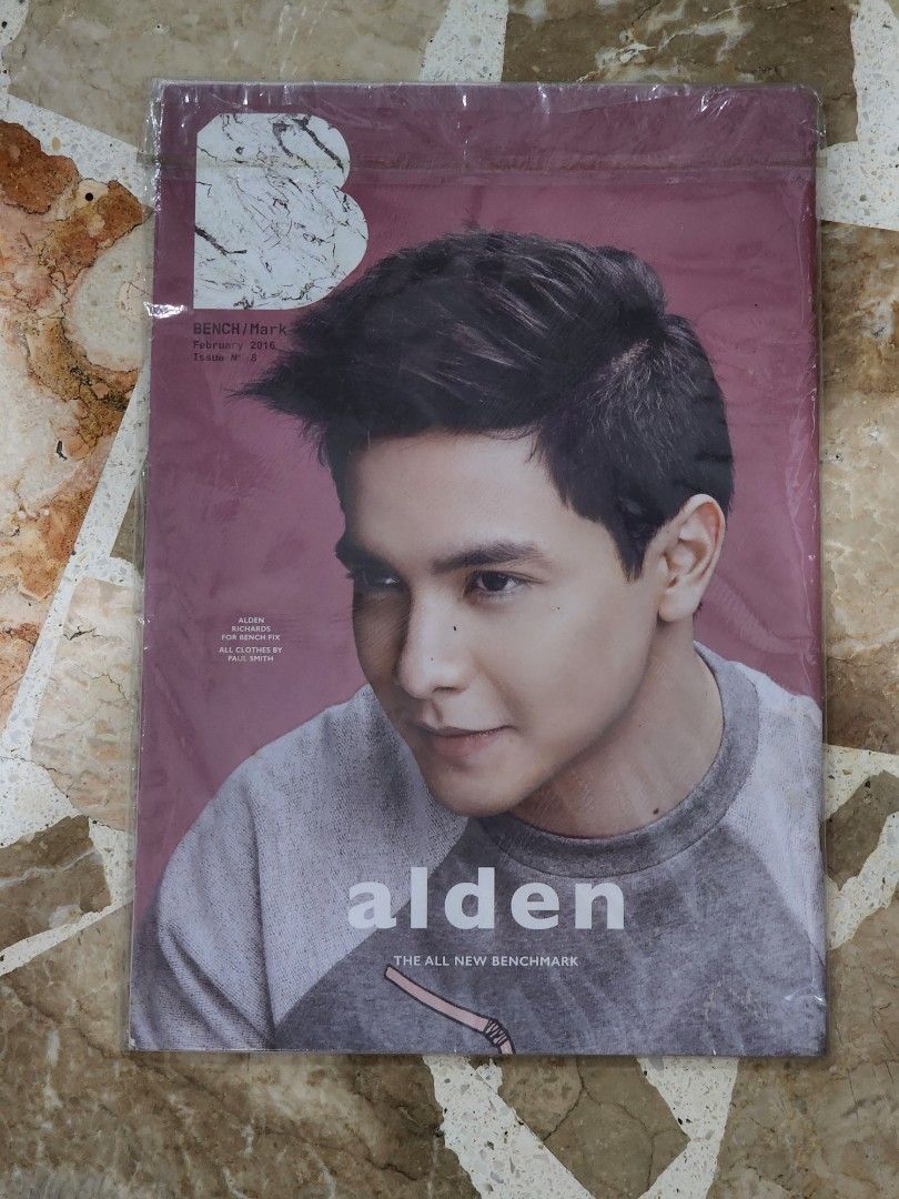 ALDUB Bench Magazine (RARE) (Category: Magazines) located in Manila. Submitted by peter.012 (Listing ID 1364662645, Image 2). Description: Maine Mendoza and Alden Richards Bench Magazine (BIG).