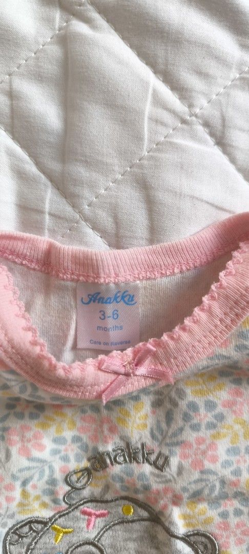Anakku rompers baby twin (Category: Babies & Kids Fashion) located in Sungai Buloh. Submitted by yieyoyi (Listing ID 1364582840, Image 2). Description: fit 3m.