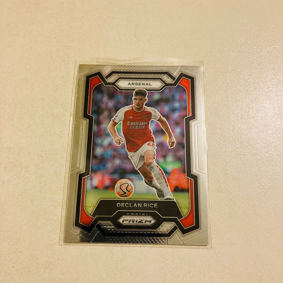 ARSENAL DECLAN RICE PLAYING CARD, Hobbies & Toys, Memorabilia ...