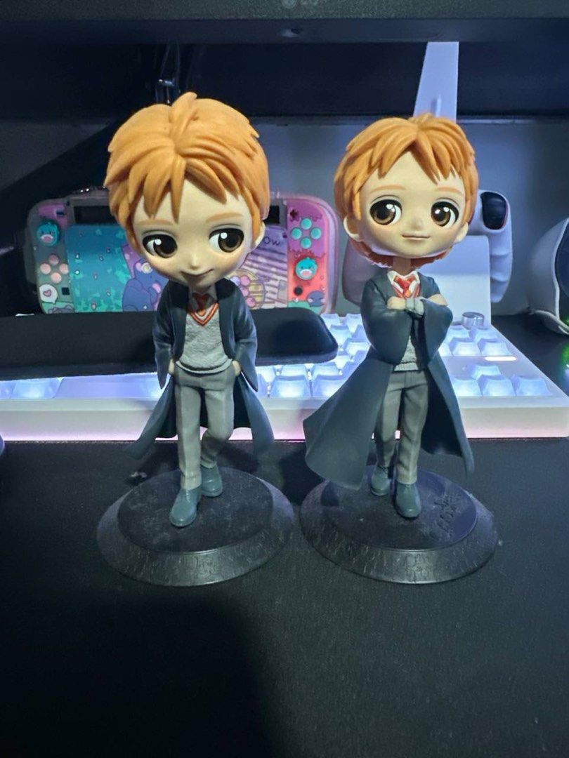 Assorted figurines- demon slayer/ Harry Potter qposket Bandai (Category: Toy Figures) located in Singapore. Submitted by roye19 (Listing ID 1364696353, Image 2). Description: Multiple figurines for sale. Cheap cheap as clearing space for PopMart. Take all and go. Preloved..