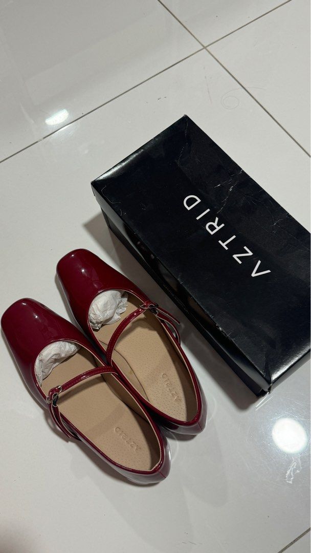 BRAND NEW Aztrid Mary Jane (Category: Flats & Sandals) located in Manila. Submitted by declutterwtjooo (Listing ID 1364731030, Image 2). Description: ₱950 on S APP SIZE: 8 (24CM) Never been used (Sukat lang) Complete inclusion with box.