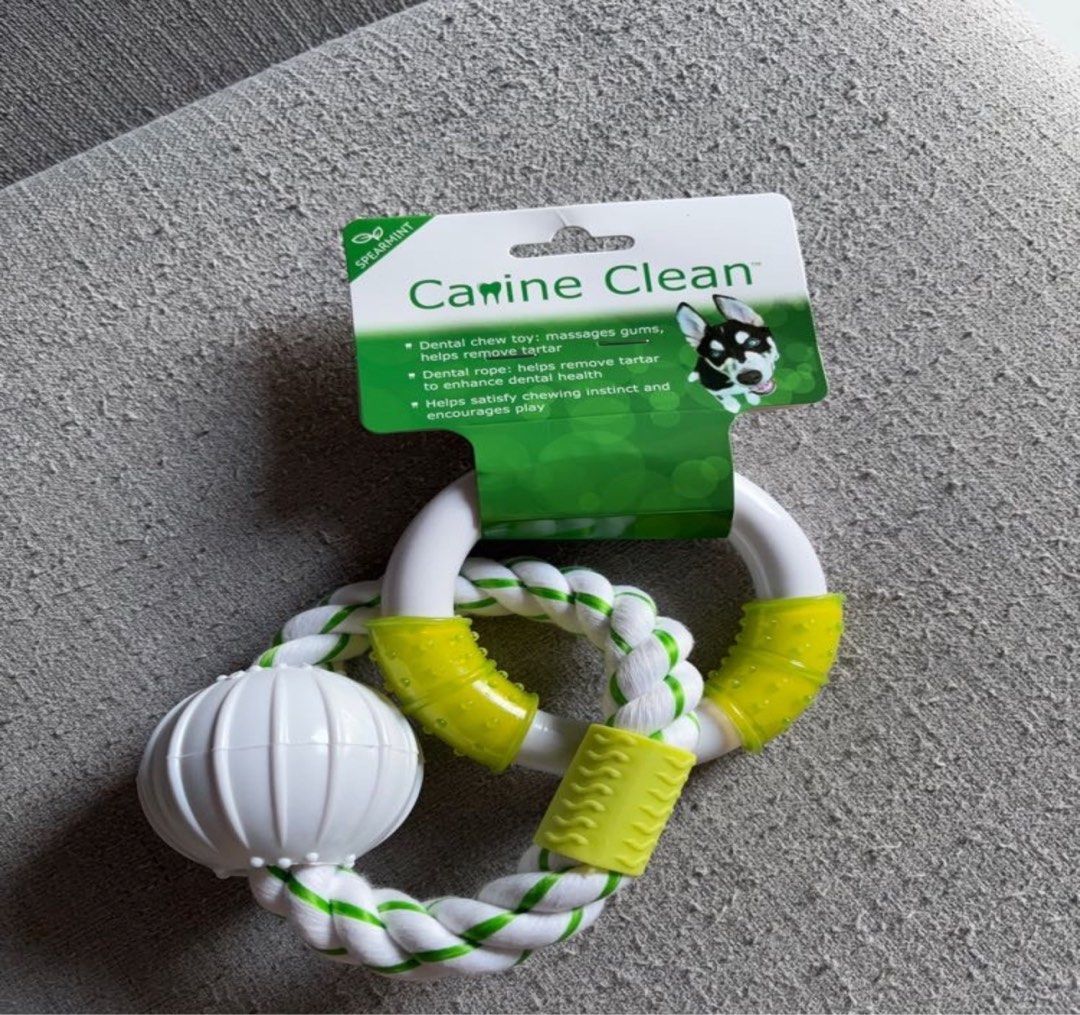 Canine clean for dogs (Category: Homes & Other Pet Accessories) located in Singapore. Submitted by sweetclearance (Listing ID 1364663198, Image 2). Description: Not used . Price for both .