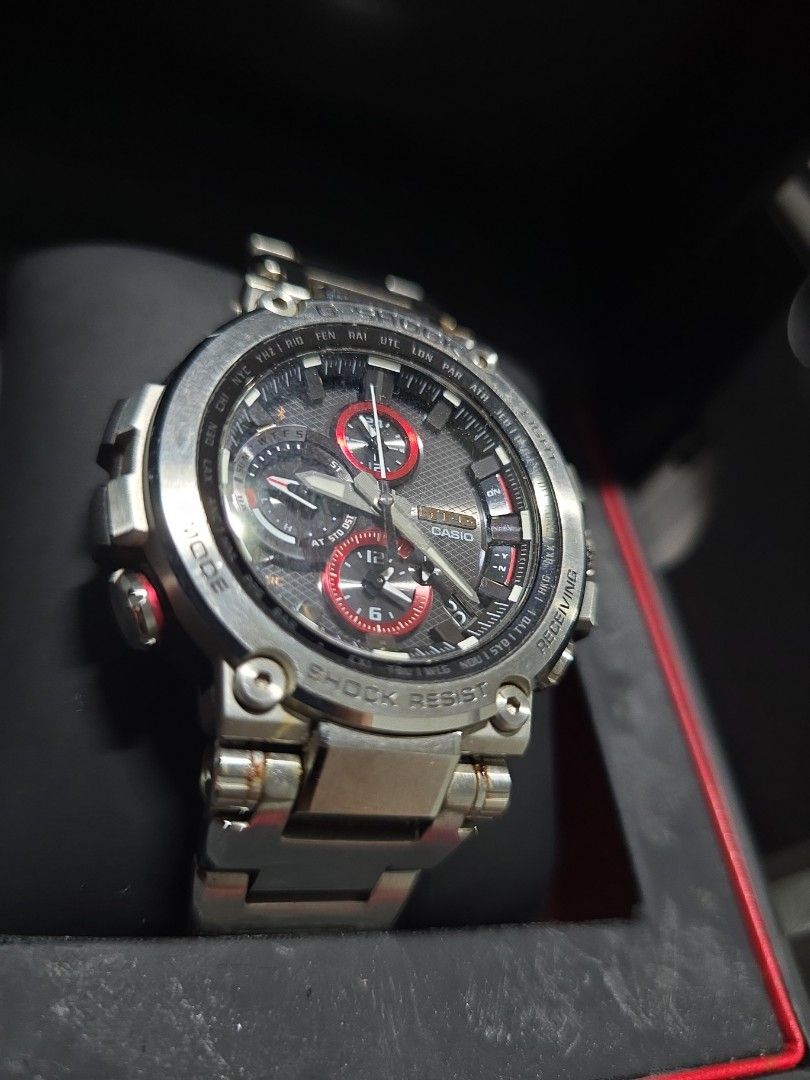 CASIO GSHOCK MT-G B1000D-1ADR (Category: Accessories) located in Singapore. Submitted by evangoh1987 (Listing ID 1364710414, Image 1). Description: BNIB RRP : $1.5k Selling cheap because I don't wear watches.