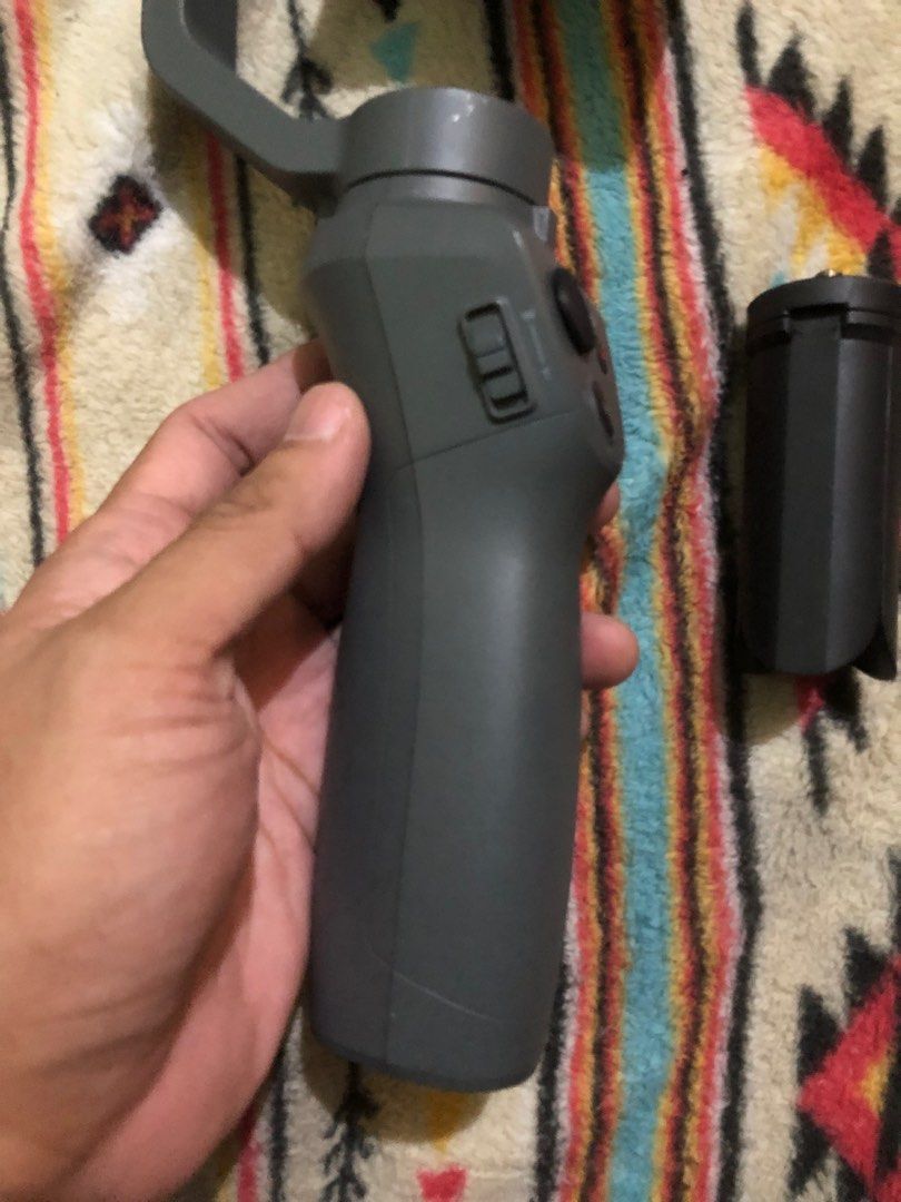 Defective DJI osmo stabilizer gimbal (Category: Gimbals & Stabilizers ) located in Quezon City. Submitted by markgolveo (Listing ID 1364594624, Image 3). Description: Defective DJI osmo stabilizer gimbal For repairs parts out With power but stuck on power on Motor problem.