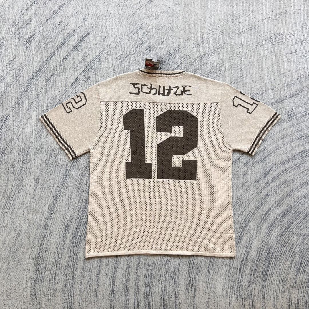 derschutze "sashiko v2" knit jersey beige (Category: Tshirts & Polo Shirts ) located in Caloocan City. Submitted by archivemf2 (Listing ID 1364752926, Image 3). Description: derschutze "sashiko v2" knit jersey - color: beige - brand new - complete with tags - sizes available: S / M / L / XL MOP: Gcash.