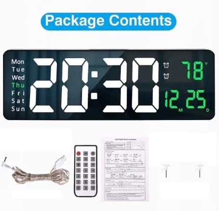 Digital wall clock65074665408385112
