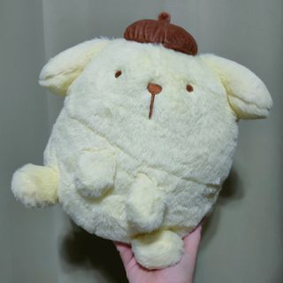 Fluffy Sitting Pompompurin Plush
