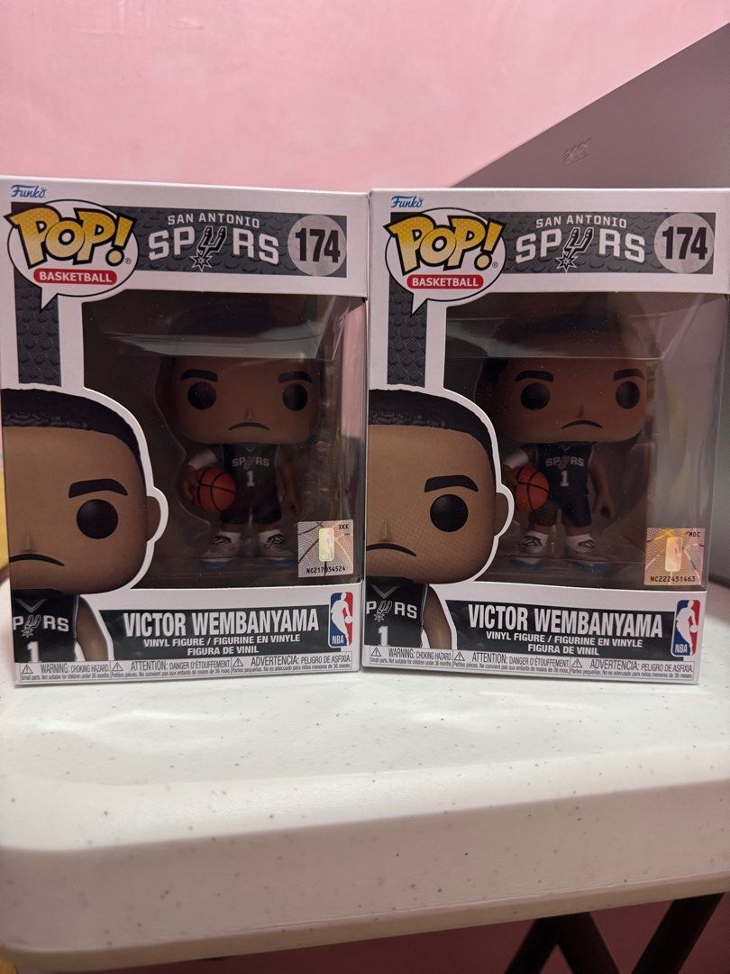 Funko Pop: NBA Victor Wembanyama #174 (Category: Designer & Blind Box Toys) located in Mandaluyong City. Submitted by mjg25 (Listing ID 1364653243, Image 1). Description: Brand new / NOOB Only 1pc left MOP: Metrobank / Gcash MOD: Lalamove.
