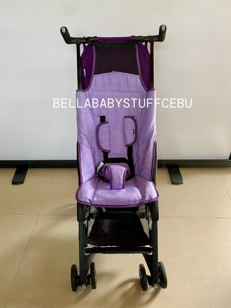 Geoby Pockit Baby Stroller (Category: Strollers) located in Cebu City. Submitted by bellababystuffcebu (Listing ID 1364607459, Image 2). Description: Geoby Pockit Baby Stroller Preloved in very good condition Please see video for reference https://fb.watch/z2WzGvv5eq/? Travel / Cabin Size Baby Stroller 4.6kg For kids 6months old (baby who can sit unassisted) up to 15kg Non-recline (sitting position only) PICK UP TALISAY DELIVERY | SHIPPING BUYERS