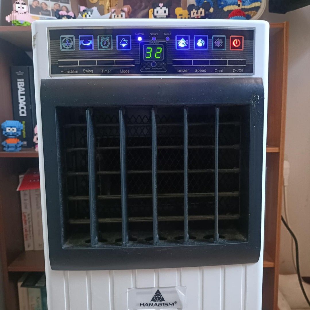 Hanabishi Automatic Air Cooler (Category: Other Home Appliances) located in Santa Rosa. Submitted by bookishbb (Listing ID 1364603056, Image 2). Description: Price slightly negotiable. Needs cleaning - no issues..