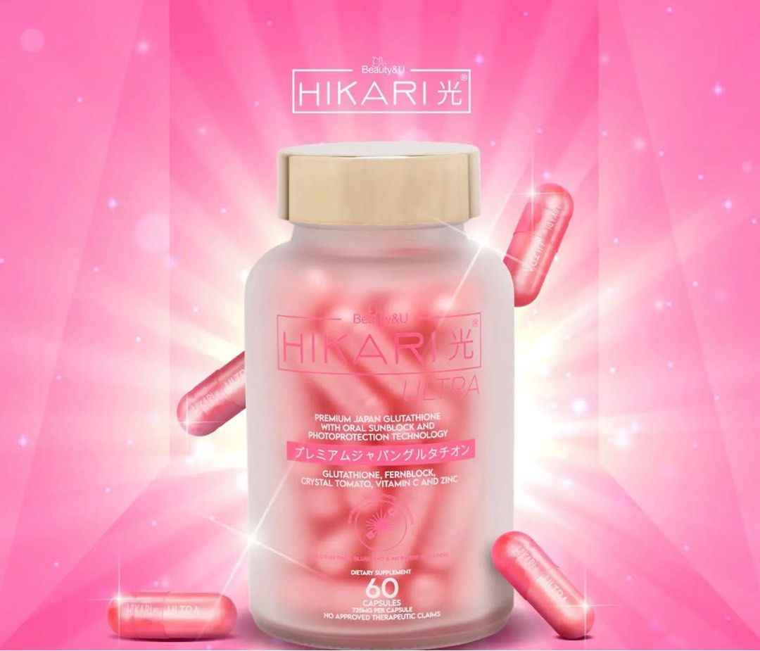 Hikari Ultra Pink, Health & Nutrition, Health Supplements, Vitamins & Supplements on Carousell
