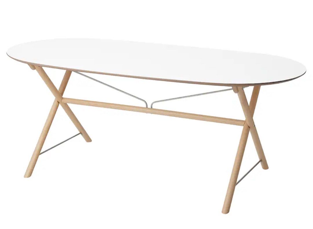 IKEA Dining/Work/Study/Computer Table (Category: Tables & Sets) located in Singapore. Submitted by noloanshark (Listing ID 1364721020, Image 2). Description: Bought for 330$ from IKEA. They don’t sell this in SG anymore. Only in Korea. Can be used for study or work from home setup or dining table (it’s big enough) DM for more pictures! .