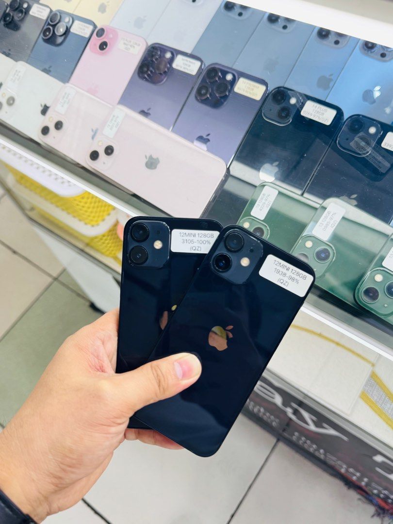 iPhone 12 Mini 128GB 98-100%BH Openline 99%smooth No issues (Category: iPhone 12 Series) located in San Juan City. Submitted by saabangadgetshop (Listing ID 1364591193, Image 2). Description: Onhand | Pre-owned iPhone 12 Mini 128GB OPENLINE Battery Health 97-10% NO HIDDEN ISSUES NO HISTORY OF REPAIR 99%Smooth TEST TO SAWA RESET ALL YOU WANT TEST ALL YOU WANT NOT REFURBISHED AUTHENTIC PHONE ALL WORKING (FREE 3UTOOLS) iPhones iPads only 🆓Freebies 