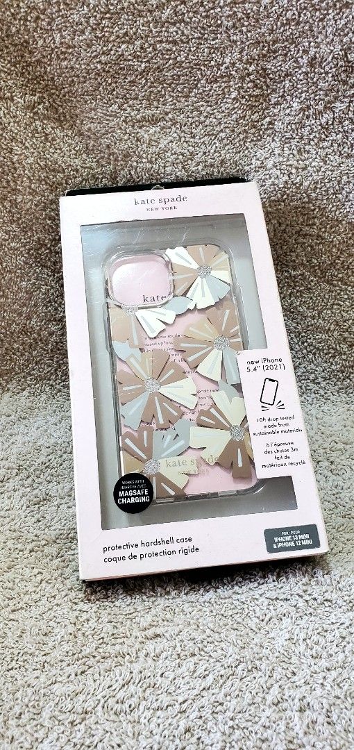 Iphone 13 mini iphone 12 mini kate spade case brandnew original (Category: Cases & Sleeves) located in Cavite. Submitted by buywhatulove (Listing ID 1364692095, Image 2). Description: NO MORE HAGGLING NEED FUNDS FOR MED BILLS FIXED PRICE.