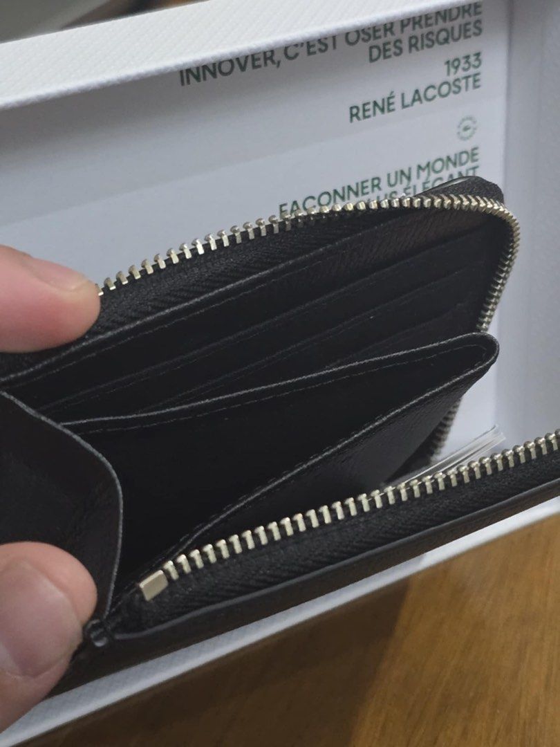 Lacoste L Zipper Coin Case Wallet (Category: Wallets & Card Holders) located in Cebu City. Submitted by everythingestetik (Listing ID 1364665926, Image 2). Description: Lacoste coin case / wallet Item is brand new .
