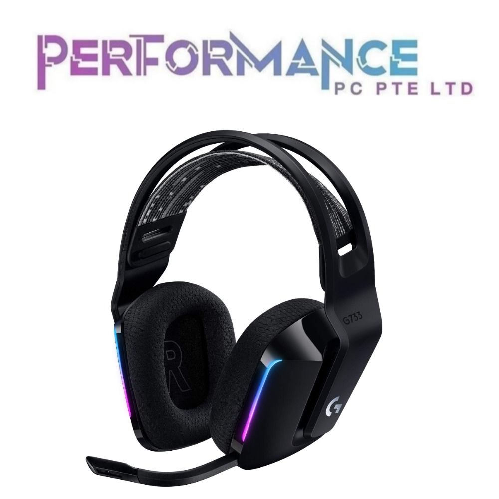 LOGITECH G733 WIRELESS RGB GAMING HS BLACK/WHITE/BLUE/LILAC (2 YEARS WARRANTY BY BAN LEONG TECHNOLOGIES PTE LTD) (Category: Headphones & Headsets) located in Singapore. Submitted by performance.pc.pte.ltd (Listing ID 1364611699, Image 2). Description: BLACK :$134 WHITE :$134 BLUE :$134 LILAC :$134 Please chat on Carousell to check stocks availability and quote respective listing at the store to purchase the carousell listed price. STORE PICK UP A