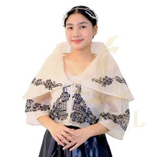 Maria Clara inspired Modern Filipiniana top - Balona