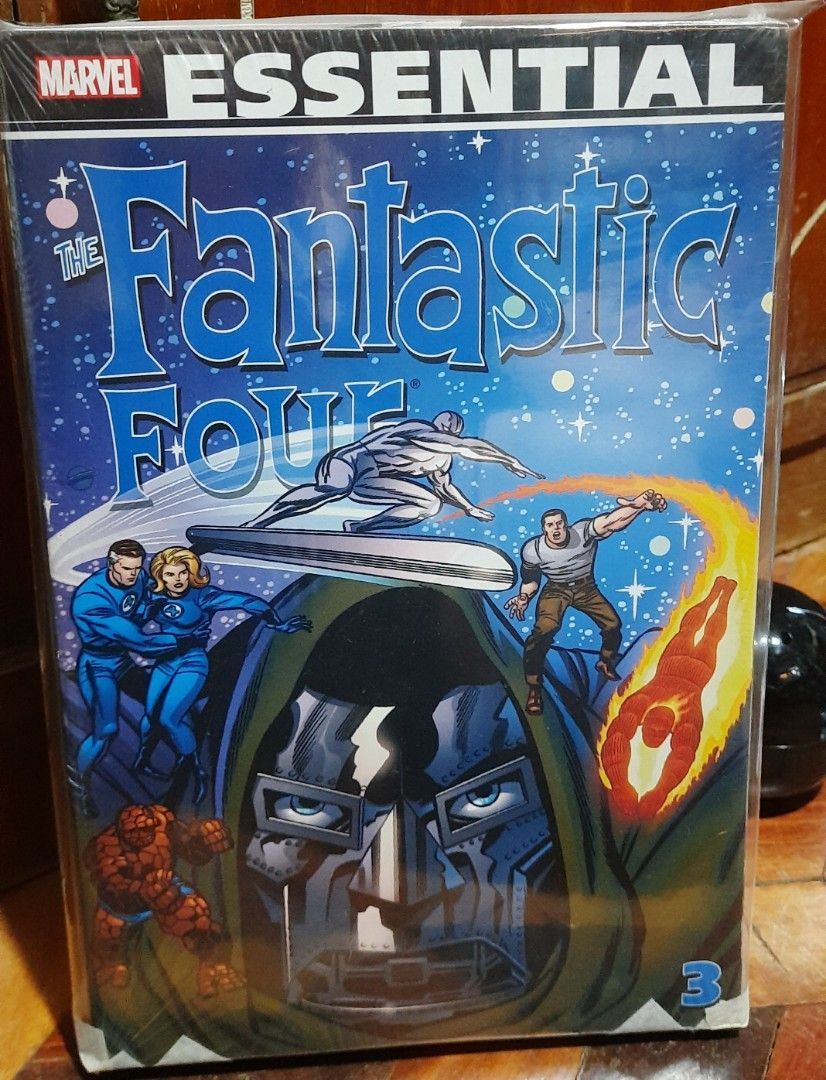 Marvel Comics Essential Fantastic Four Vol. 3 TPB (Category: Comics & Manga) located in Bulacan. Submitted by buymystuff.doit (Listing ID 1364585422, Image 1). Description: Price: 1.8k Php Condition: NM Absolutely Authentic. No bootleg garbage here. Meetups ONLY within Marilao, Bulacan area. Shipping via Lalamove, J&T Express, or JRS. Buyer shoulders all fees..