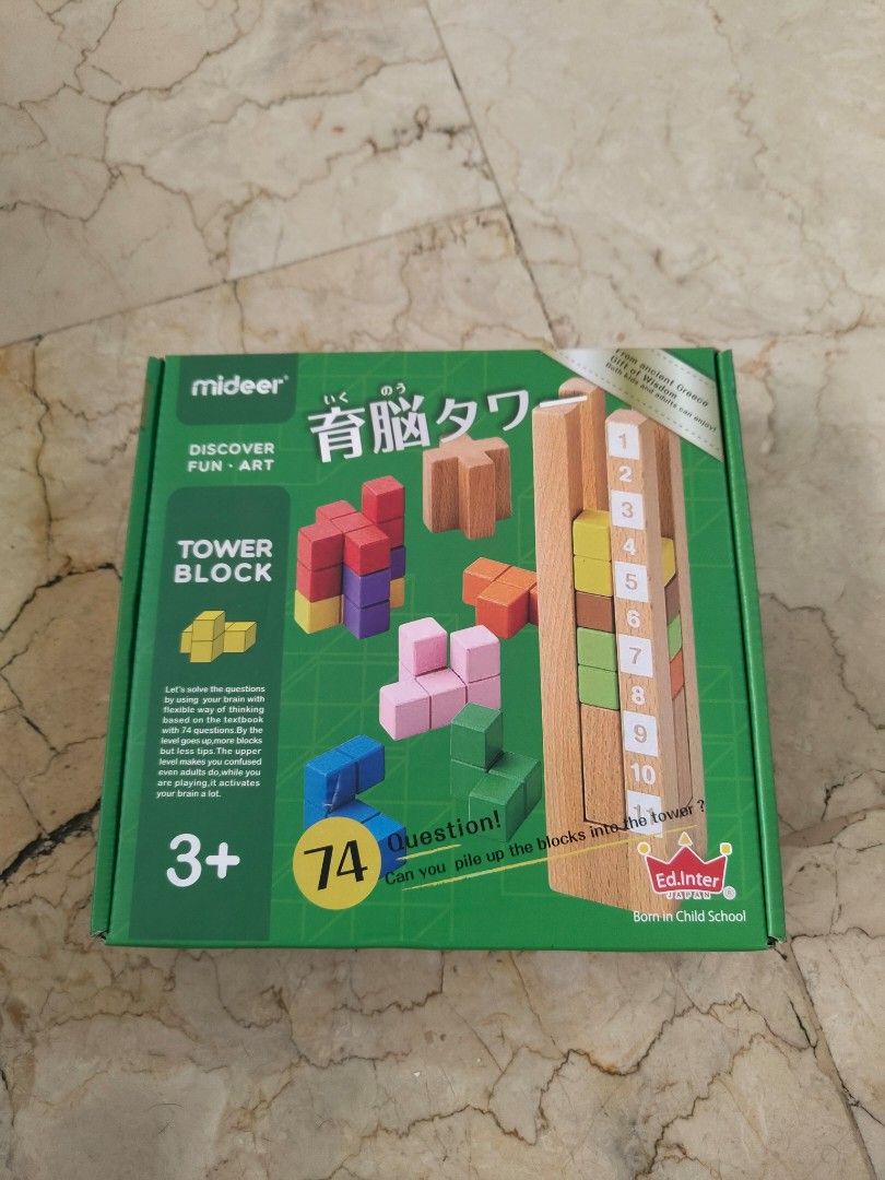 Mideer Tower Block (Category: Lego & Building Sets) located in Manila. Submitted by k0hi_ (Listing ID 1364607797, Image 1). Description: Never been used, available for pickup :).