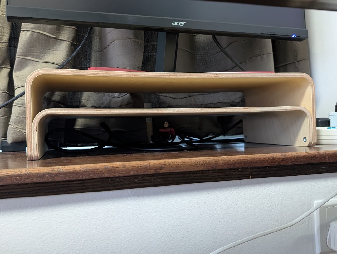 monitor stand IKEA VATTENKAR, Furniture & Home Living, Furniture, Other ...