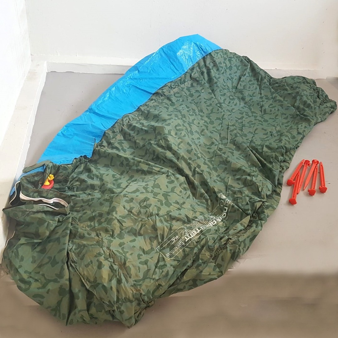 NOVA AERO TENT, Triangular Tent, 1980 Award Winner, Camouflage Model ...