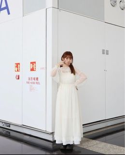 Nowstyle JP Crossed束 Sheer Long Outer Off-White64227016354691110