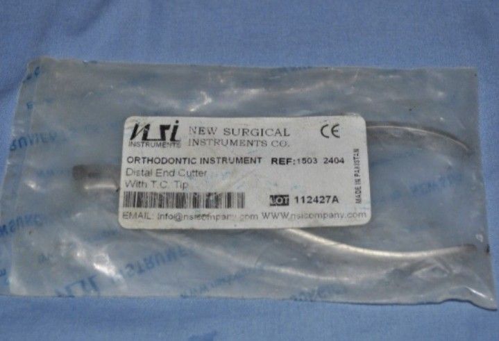 N.S.I. Distal End Cutter With T.C. Tip (Category: Everything Else Others) located in Batangas. Submitted by unjoewable03473 (Listing ID 1364723410, Image 1). Description: -Unopened -Unused -may minor rust (3-4mm, in size) -Galing sya sa ortho Clinic na nagclose sa dubai, sa pinagworkan ng dade..