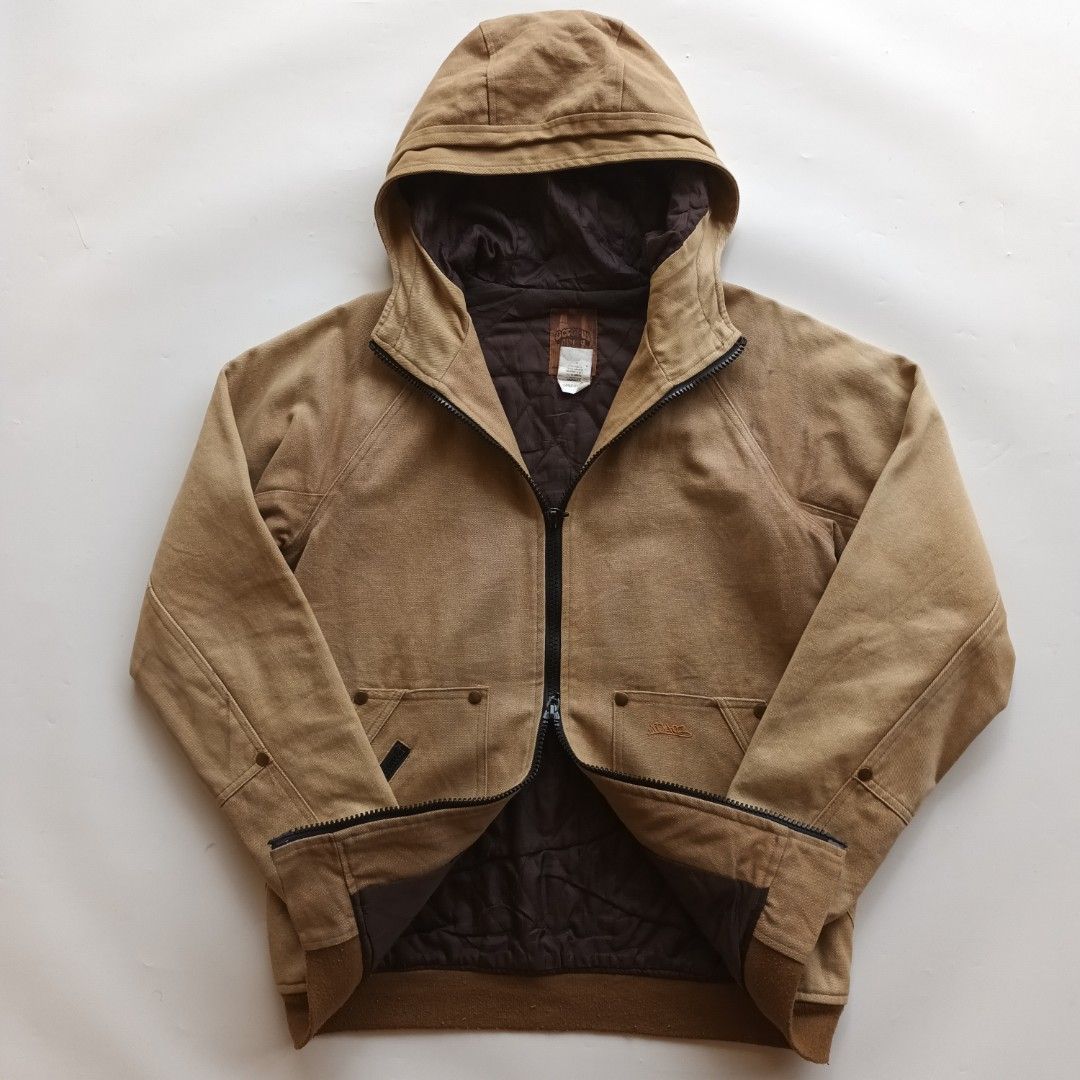 OCTOPUS ARMY DUCK CANVAS ACTIVE JACKET DOUBLE ZIPPER, Fesyen Pria