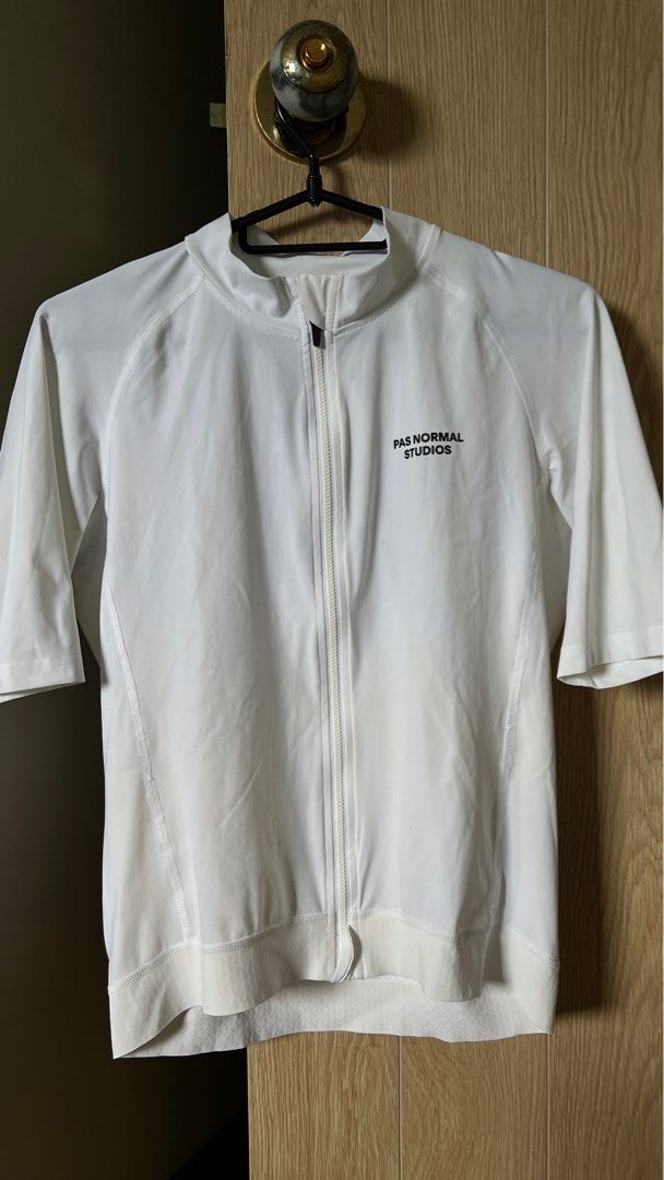 PAS NORMAL STUDIOS JERSEY (Category: Parts & Accessories) located in Singapore. Submitted by adamchan111 (Listing ID 1364619421, Image 2). Description: all used only a few times dry cleaned after wearing what you see is what get authentic slight nego if buying multiple pas m $120 maap l $120 green rapha m $80 short rapha xl $80 long rapha l $100 assos m $60 cycling jersey bib pro.