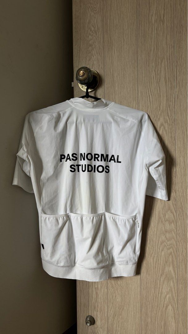 PAS NORMAL STUDIOS JERSEY (Category: Parts & Accessories) located in Singapore. Submitted by adamchan111 (Listing ID 1364619421, Image 1). Description: all used only a few times dry cleaned after wearing what you see is what get authentic slight nego if buying multiple pas m $120 maap l $120 green rapha m $80 short rapha xl $80 long rapha l $100 assos m $60 cycling jersey bib pro.