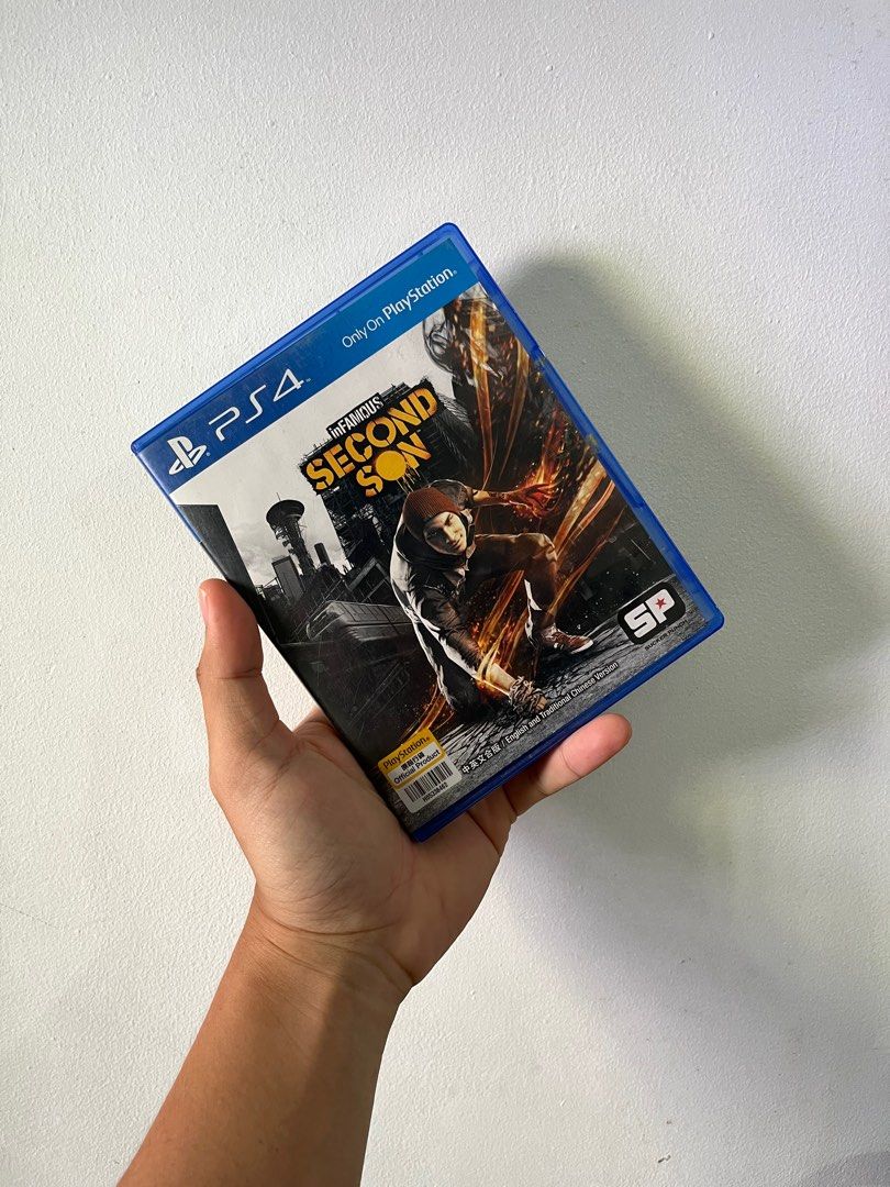 PS4 INFAMOUS SECOND SON (Category: PlayStation) located in Manila. Submitted by mikkolosg20176 (Listing ID 1364580611, Image 1). Description: TRADE OR SALE GAME PRICE: 500 📍 SHIPPING OR PICKUP 📍 BAGUMBAYAN TAGUIG 📍PIN LOCATION: MCG PURPLE GAMING TAGUIG.