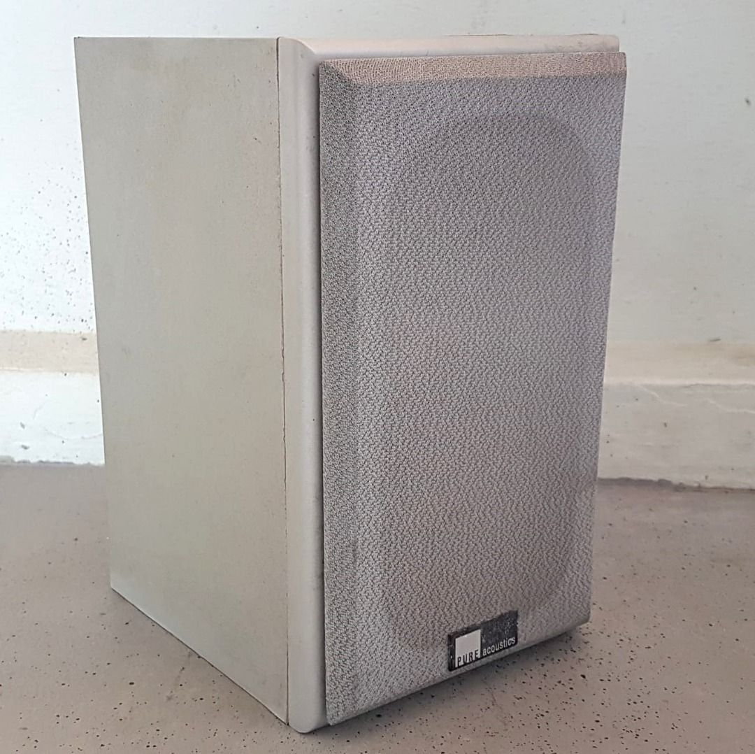 PURE ACOUSTIC Speaker System, ONE JUNIOR Series 140 Watts Loudspeaker, from USA, HIFI, Home Entertainment, TV, Soundbar, Karaoke, Multimedia, Decorative Display, Studio Exhibit, Café Theme, F&B Showpiece, Professional Sound System, Movie Props (Category: Soundbars, Speakers & Amplifiers) located in Singapore. Submitted by discountshop (Listing ID 1364758342, Image 2). Description: PURE ACOUSTIC Speaker System, Brooklyn, New York, Original JUNIOR 