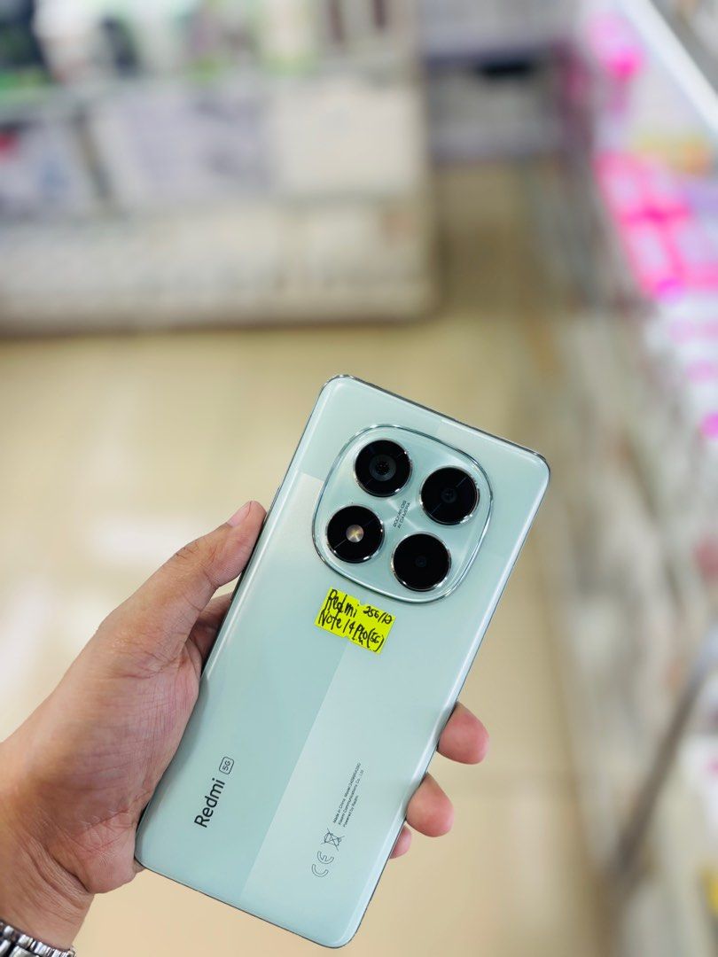 Redmi note 14 pro 12/256GB global no issues unit only (Category: Android Others) located in San Juan City. Submitted by saabangadgetshop (Listing ID 1364618000, Image 2). Description: Onhand | Pre-owned Redmi note 14 Pro 5G 12/256 NTC APPROVED OPENLINE NO HIDDEN ISSUES NO HISTORY OF REPAIR 99%Smooth TEST TO SAWA RESET ALL YOU WANT NOT REFURBISHED AUTHENTIC PHONE ALL WORKING Mode of Payment : ⬇️ ▪️Cash ▪️Bank Transfer ▪️Gcash 📍Installment availab