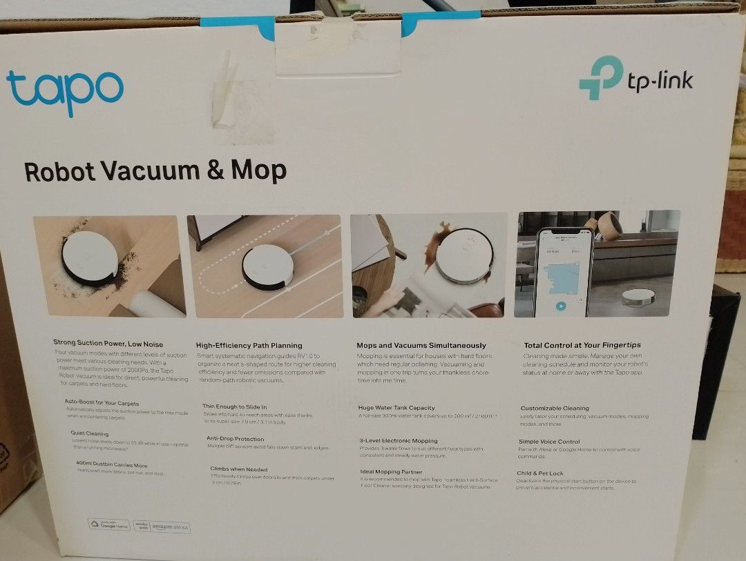 Robot Vacuum Cleaner and Mop