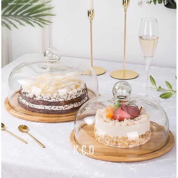 Round glass cake dome 9.75 inches (Category: Food Organization & Storage) located in Quezon City. Submitted by mcv1102 (Listing ID 1364696964, Image 1). Description: Brandnew Round glass cake domE Nordic For sure buy mop.Gcash sf: by buyer try lalamove, grab etc....