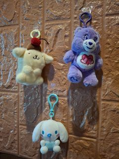 Sanrio plush toy Keychain bag accessory