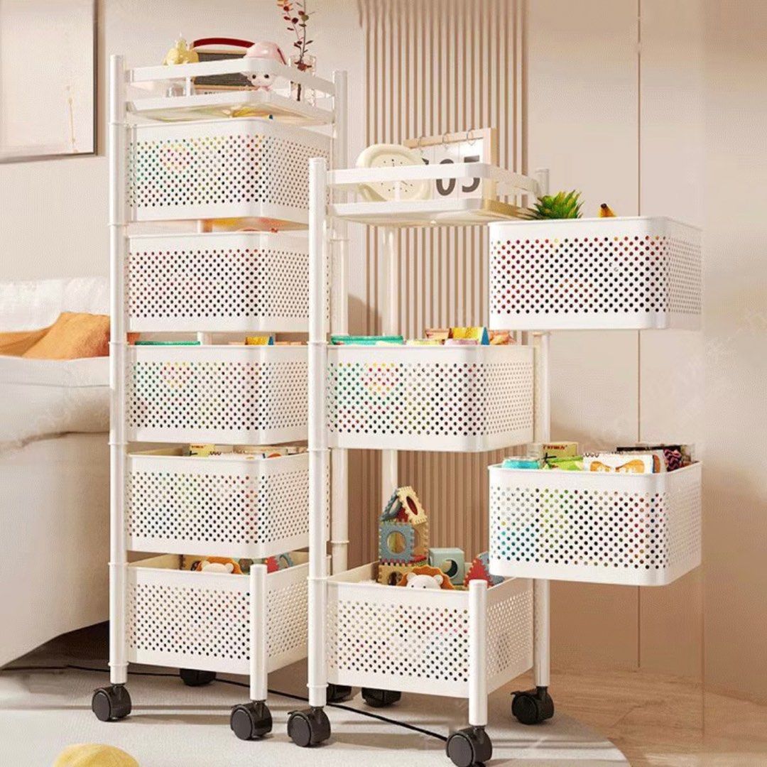 Openable Drawer Storage Drawer Shelf With Wheels | Multi-Layer Drawer Rack Organizer ...